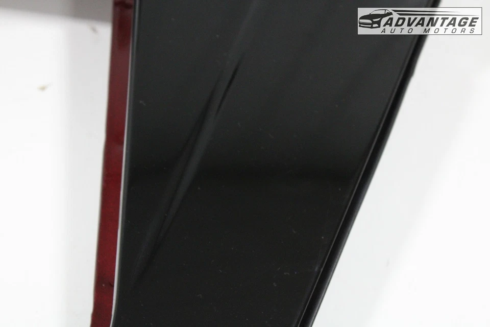 Jeep Grand Cherokee 2011-2021 puerta trasera derecha carcasa panel terciopelo rojo perla OEM Foto 3 de 4