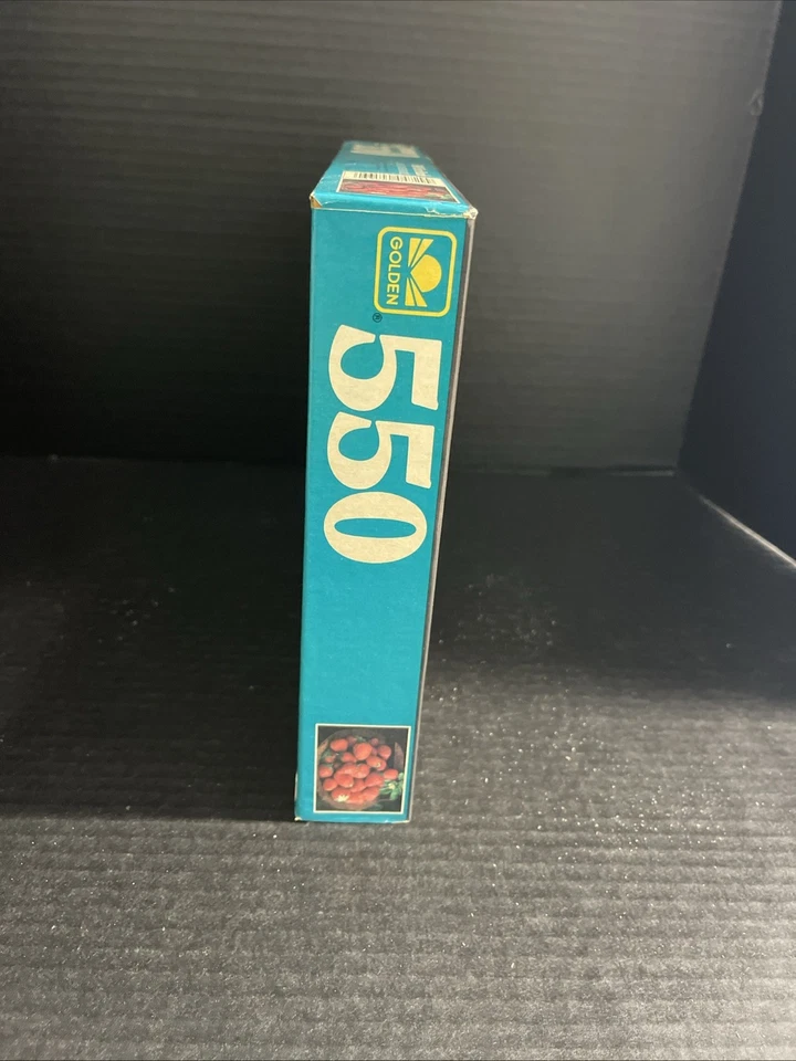 Quebra-cabeça BOWL OF STRAWBERRIES 500 Peças Selado Vintage Milton Bradley 1992 - Imagem 2 de 4