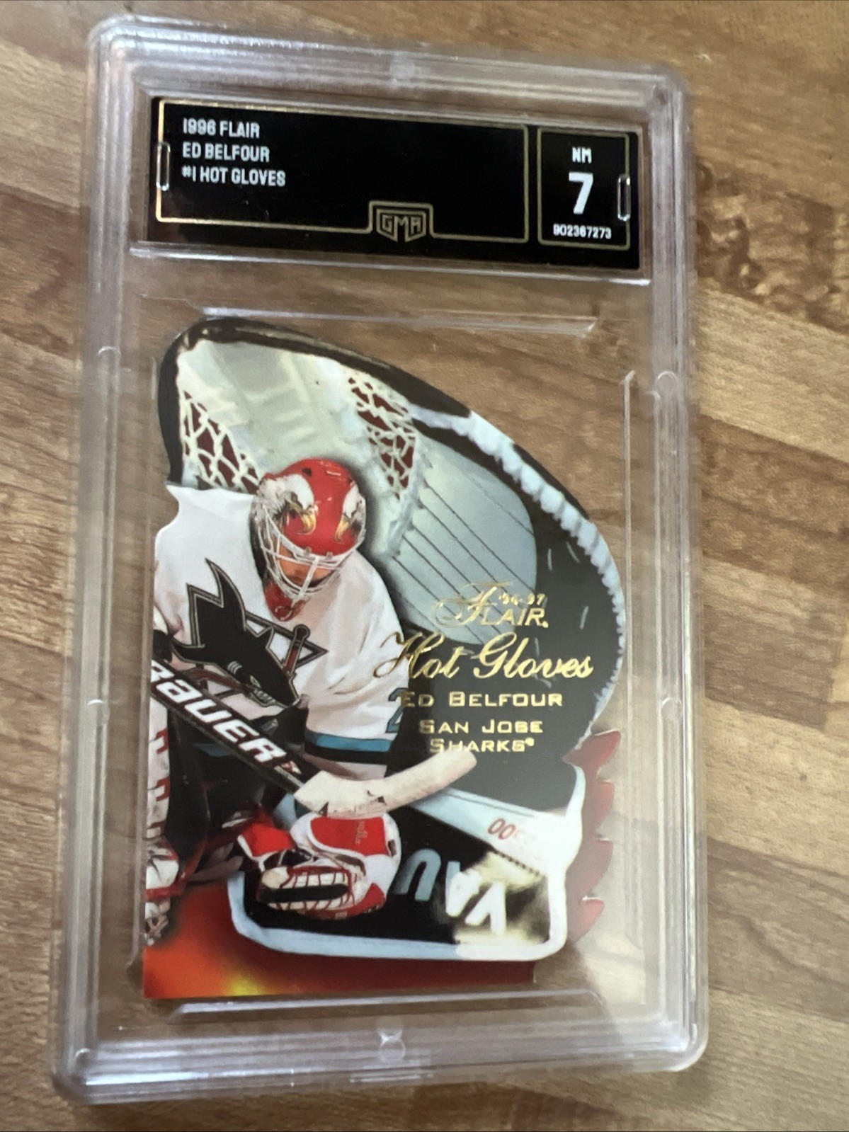 1996-FLAIR-HOT GLOVES-ED BELFOUR-#1