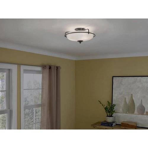 Quoizel Lighting - Three Light Flush Mount - Flush Mount - Griffin - 3 Light - Picture 2 of 4