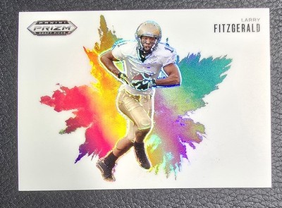 2025 Panini Prizm Draft Picks Color Blast Case Hit Larry Fitzgerald #34 Panthers