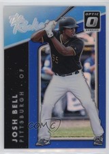 2017 Panini Donruss Optic The Rookies Blue Prizm 105/149 Josh Bell #TR7 12xs