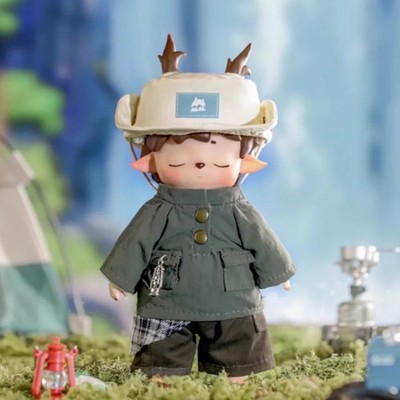 Heyone MIMI City Walk Series Plush Pendant Secret-Camping OOTD Box Figure Toys