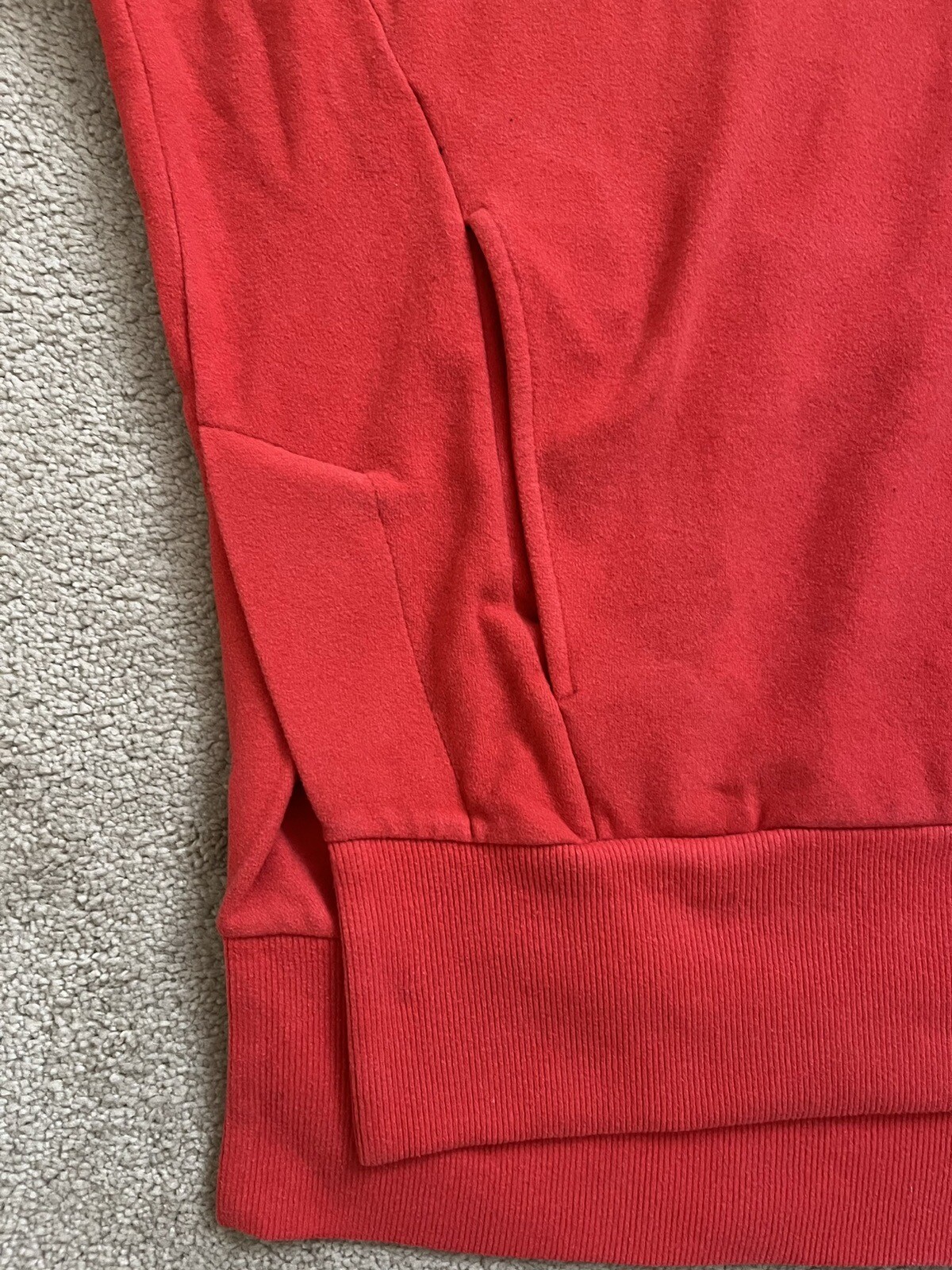Sweaty Betty, Liberate Luxe Fleece, M, Tulip Red eBay