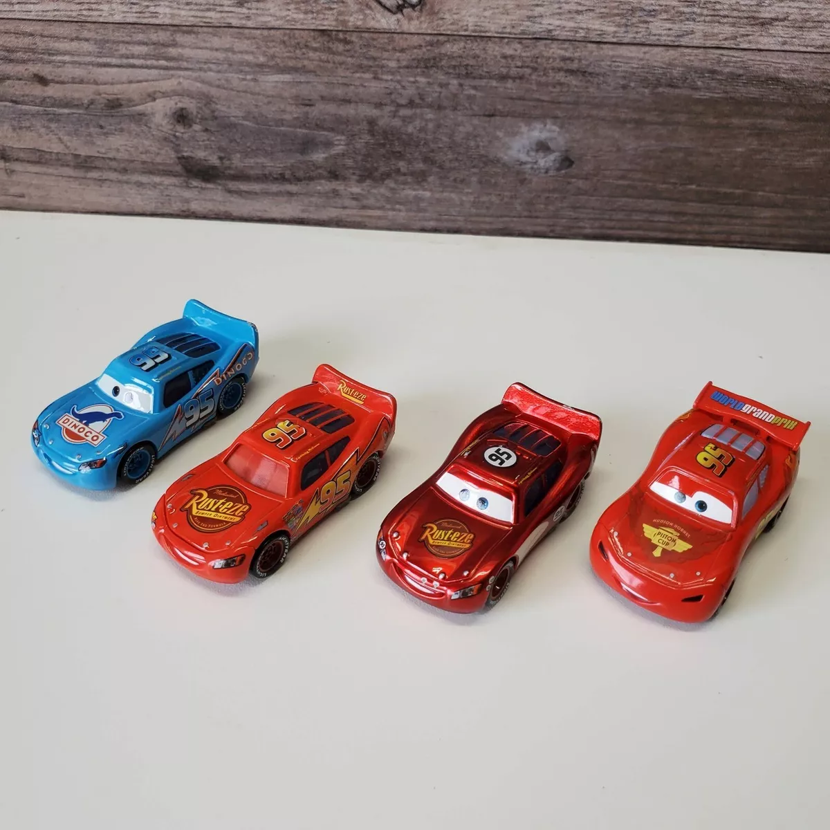  Disney Cars Toys Die-cast Lightning McQueen Vehicle : Toys &  Games