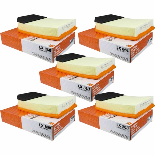 5X Mahle / Knecht Luftfilter Lx 868 Air Filter FüR Volvo XC90 I-image