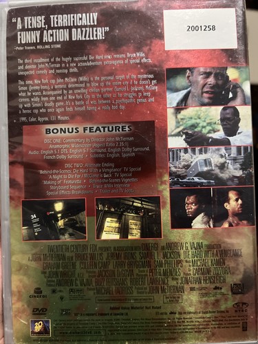 Die Hard Collection (DVD, 2001, 6-Disc Set, Ultimate Collection) - Picture 7 of 12