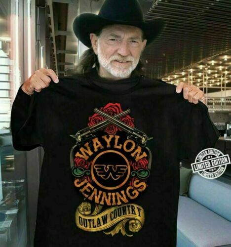 Waylon Jennings Outlaw Country Music T 