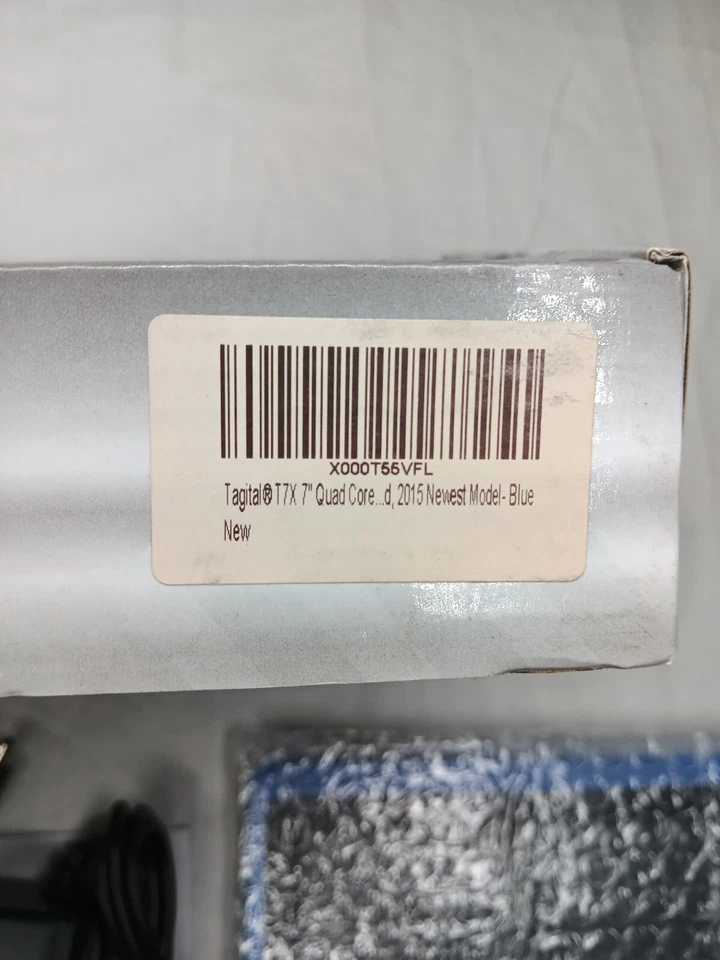 Tagital T7X Tablet Touchscreen 2GB RAM 16GB, Android Quad Core 10 7” Blue - Image 2 of 4