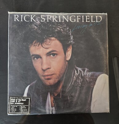 RICK SPRINGFIELD - Living In Oz (1983, Original Pressing) 12'' Vinyl LP - EX