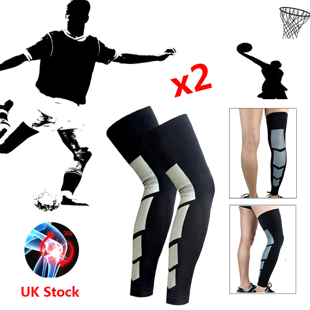 Calf Leg Support Brace Varicose Veins Knee Compression Sleeve Socks