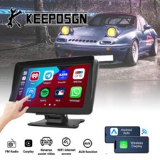 7 Touch Screen Wireless Apple Android Carplay Stereo Radio Portable For Mazda 7 Touch Screen Wireless Apple Android Carplay Stereo Radio Portable For Mazda