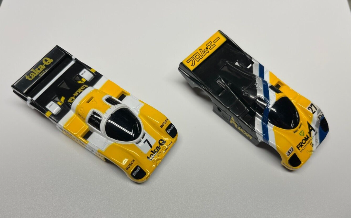 VTG - 2X TYCO EPOCH SUPER CIRCUIT PORSCHE 962 One Each FROM A