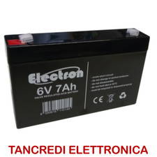 Rechargeable lead battery 6V 7AH Lamps Toys Alarms 7A 7,2Ah AGM acid 6 Volt