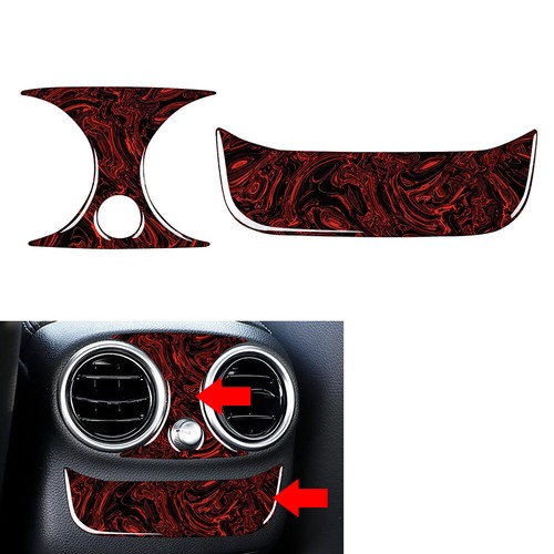 2Pcs Air Vent Outlet Abdeckung Trim Für Mercedes Benz C Klasse W205 2015-18 16