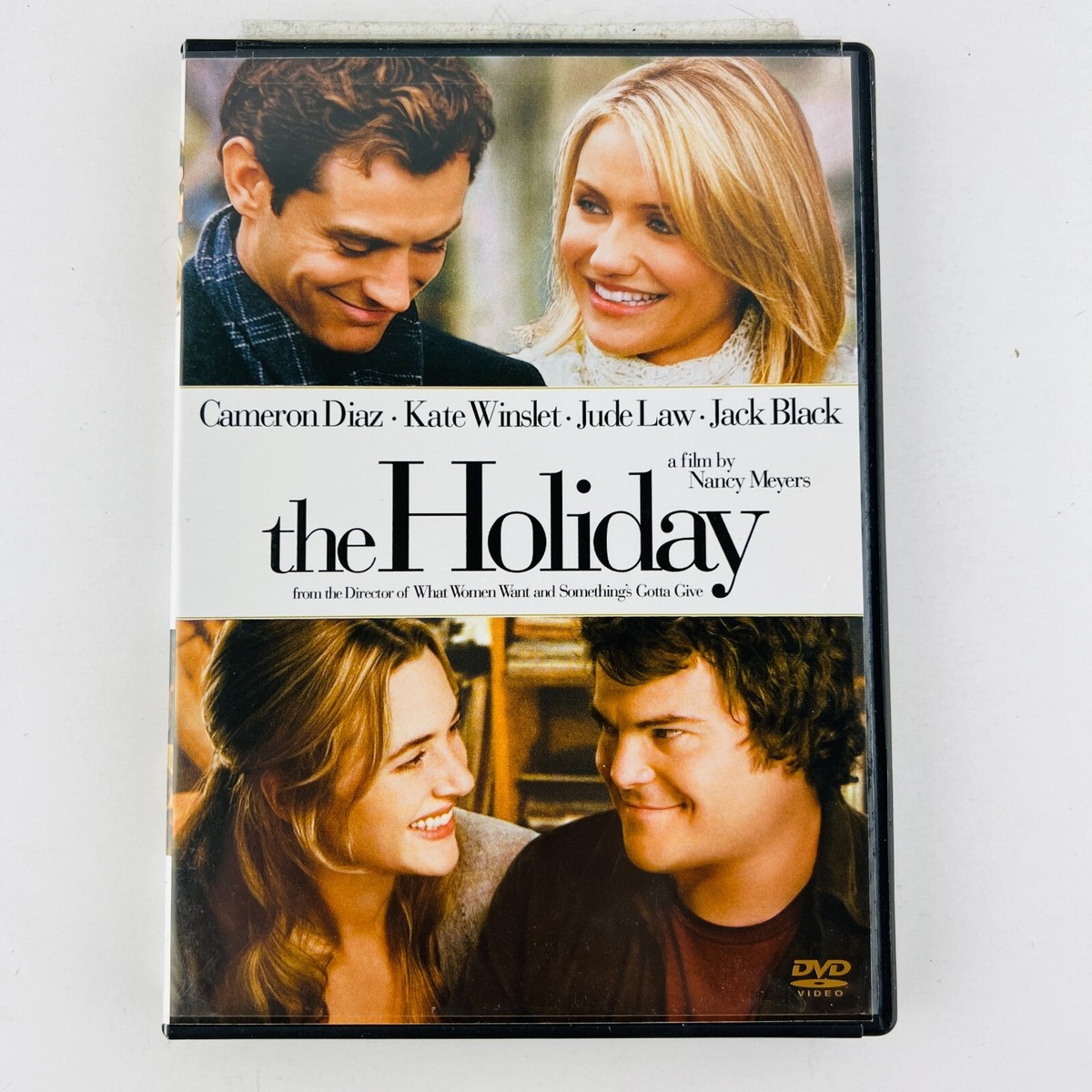 The Holiday DVD Cameron Diaz, Kate Winslet, Jude Law, Jack Black
