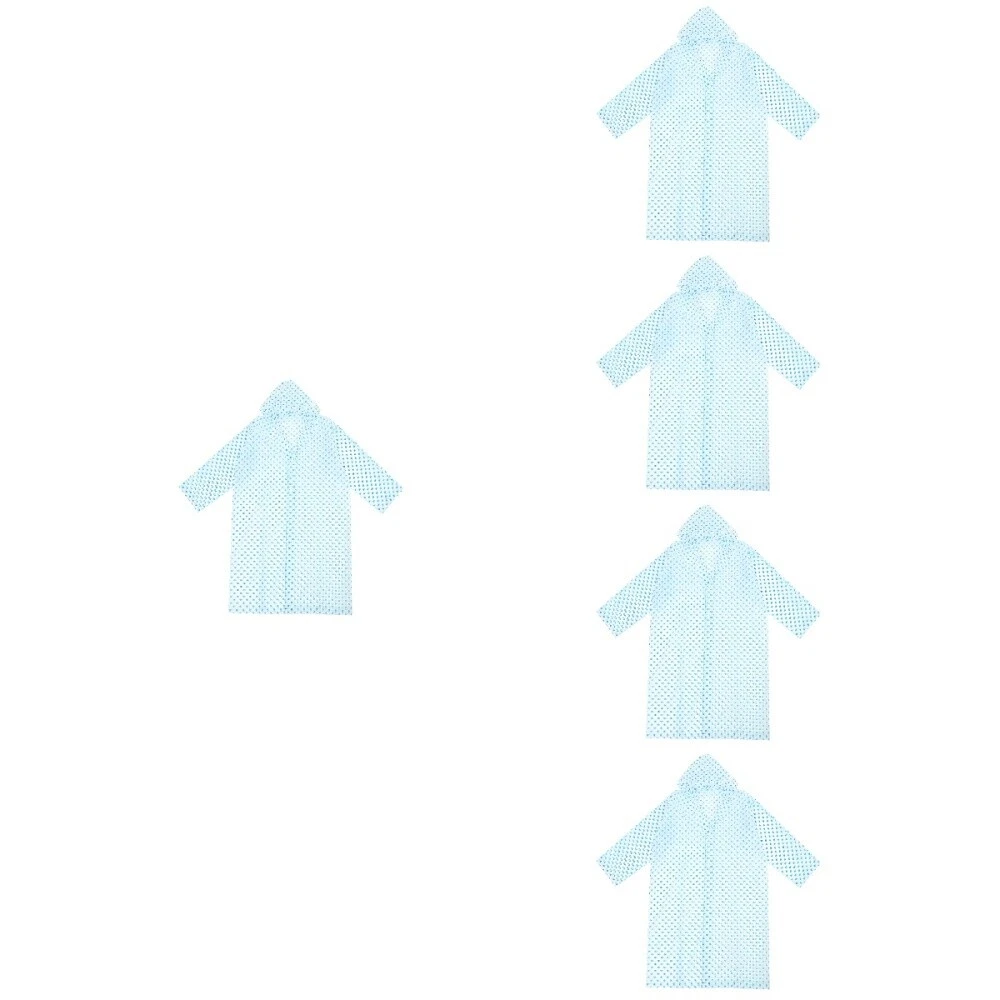 VETEMENTS Poncho 5 pezzi impermeabile da esterno donna abbigliamento da viaggio per adulti