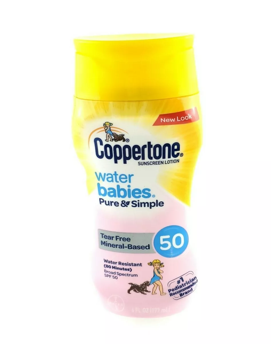 Coppertone waterbabies pure & simple sunscreen lotion spf 50 sales