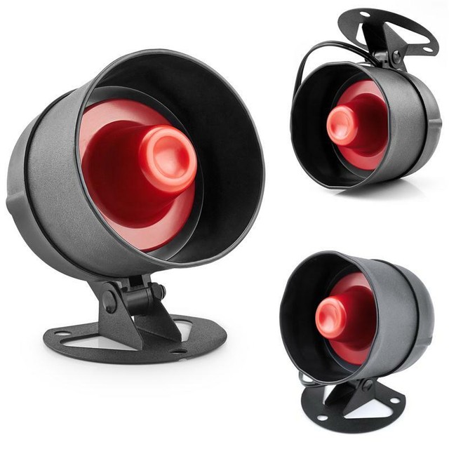 Wireless Loud Indoor Outdoor Siren Horn Remote Control Door Contact