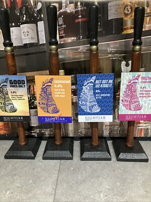 Attrappe Bier Pumpe X 4 Pub Hausbar Mancave Real Ale Original Abzeichen Brauerei Neu