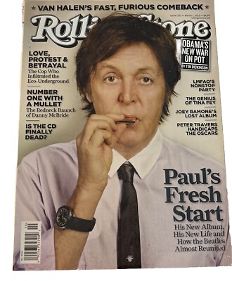 Paul McCartney Rolling Stone Magazine  Danny McBride Christopher Paolini 2012
