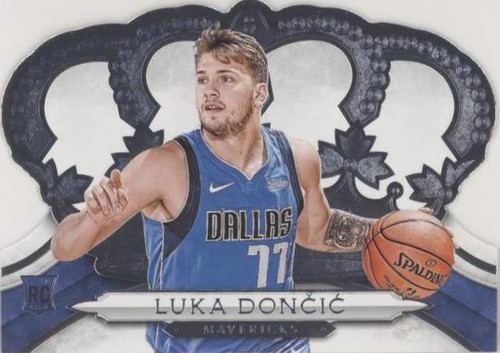 2018-19 Panini Crown Royale Luka Doncic RC Rookie AUTO /149 PSA 9