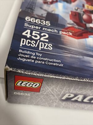 LEGO 66635 3in1 Super Mech Pack Spiderman IronMan Thanos 452pcs
