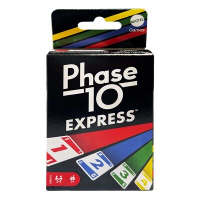 Mattel HXH04 - Mattel Games - Phase 10 Express, Kartenspiel