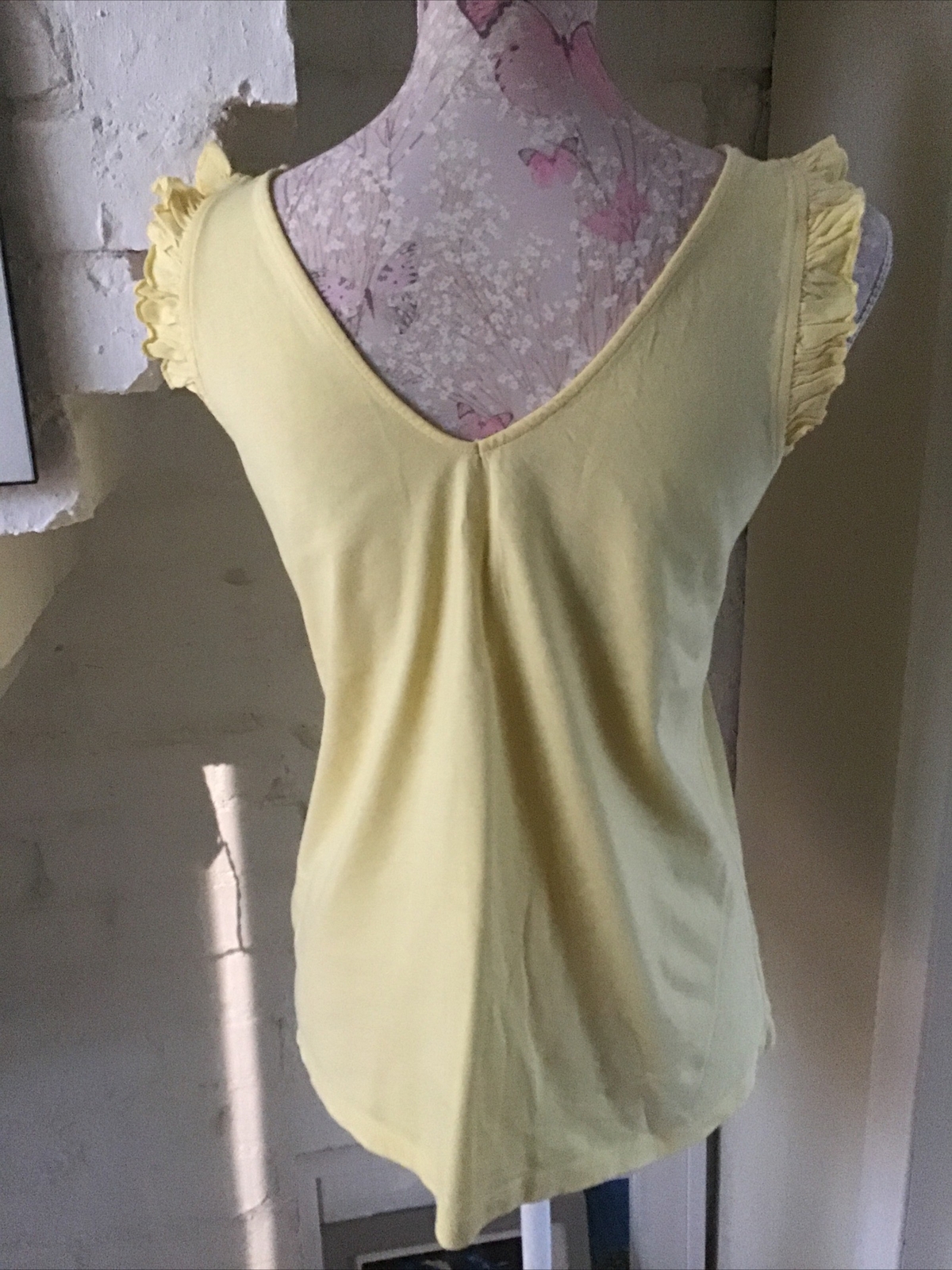 Ladies’ Bundle Summer Vest Tops Size 12 14 F&F Coral Lemon Navy eBay