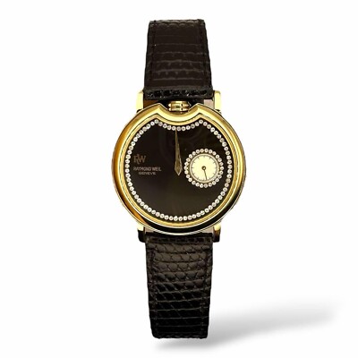Raymond weil Geneve Women's 18Kt Yellow Gold Plated Case 10 Micron Watch
