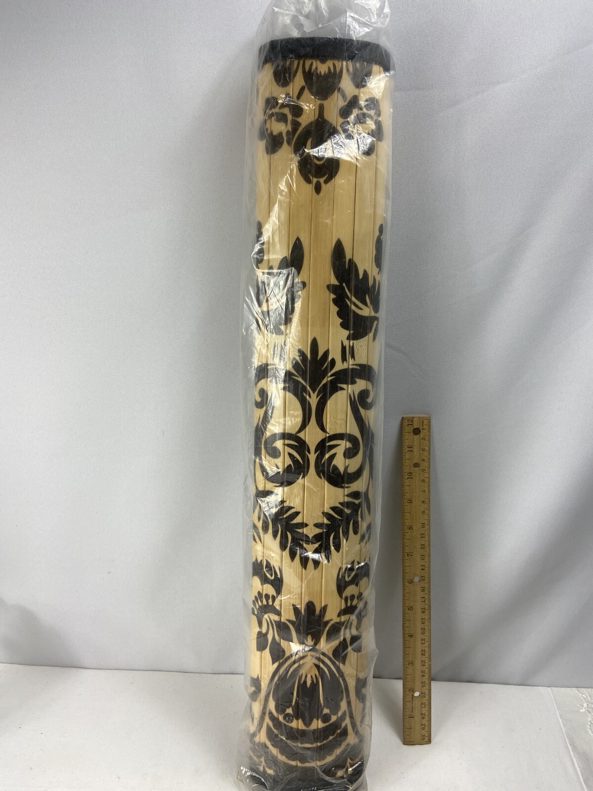 Bamboo Floor Mat Table Rug Runner 35.5x23.5” Cape Craftsmen Anti Skid