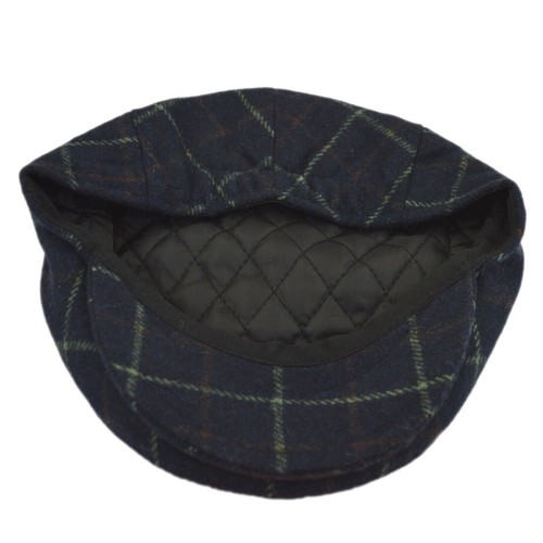 Kids Flat Cap Peak Hat Toddler Child Tartan, Checked, Chevron Boy Girl 2-12 Yrs - Picture 17 of 48