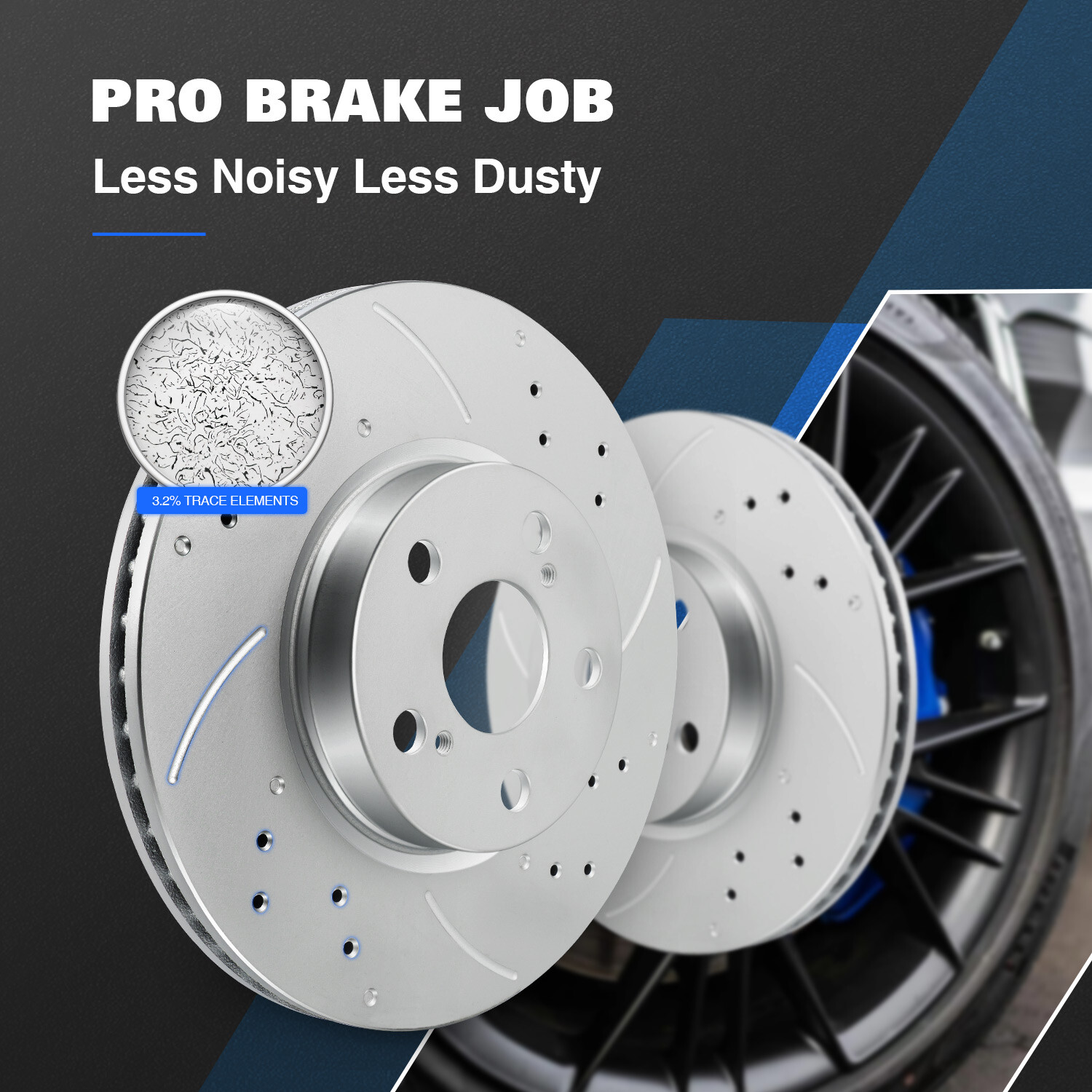 Front Brake Rotors (296mm) & Pads Set For Chevrolet Captiva / Opel Antara A – Vented, Rust-Resistant Coating (NB PARTS)