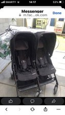 double buggy pushchair toddler and baby