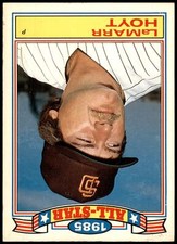 LaMarr Hoyt #21b 1986 Topps Glossy All-Stars