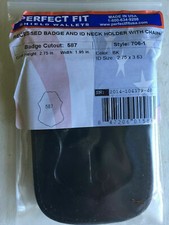 Perfect Fit Badge Holder you choose Style and Cut