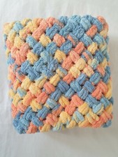 Knitted Blanke Super Soft Baby Stollers Cribs Warm Lung Alize Puffi 85cm 90cm