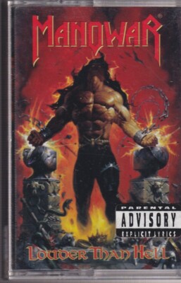 manowar louder than hell cassette 720642492543| eBay