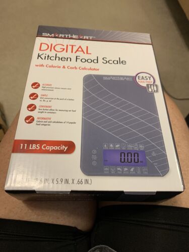 Nouvelle échelle alimentaire numérique de cuisine intelligente santé avec calculatrice de calories et de glucides  - Photo 1 sur 9