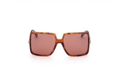 MAX MARA MALIBU4 MM0003 54E Marble Brown Plastic Sunglasses Frame 58-16-135 54E