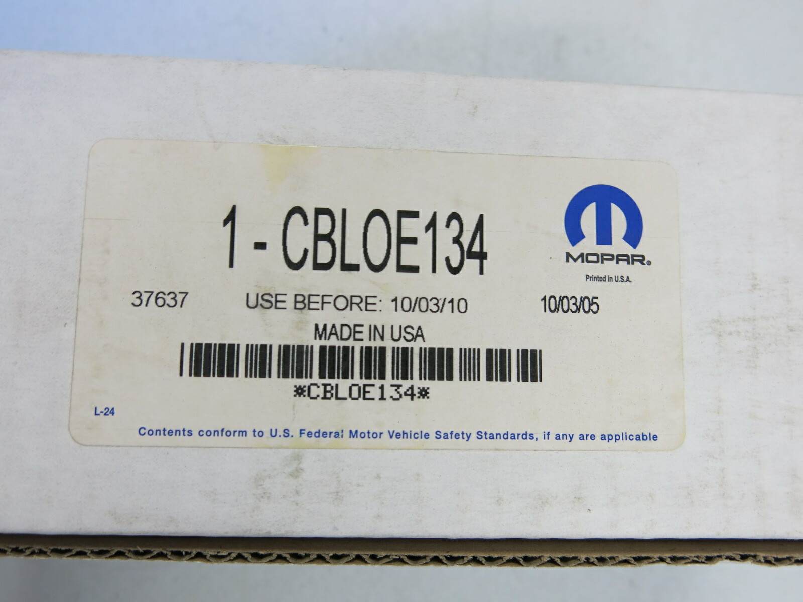 New Genuine Mopar Air Leak Detector (CBL0E134) eBay