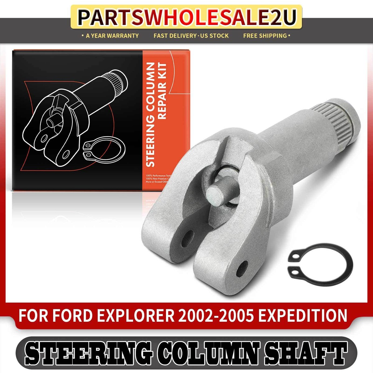 Column Shifter Lever Bracket Repair Kit for Ford Expedition 03-06