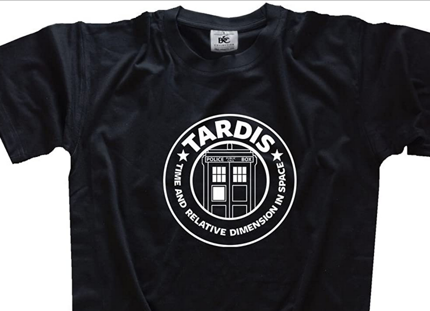 ALTRA T shirt TARDIS Time And Relative macchina del tempo spazio e tempo