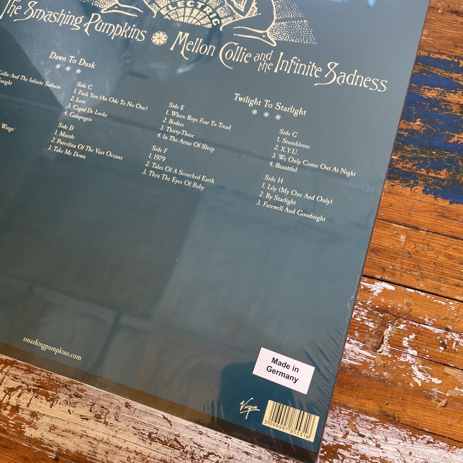 The Smashing Pumpkins Mellon Collie And The Infinite Sadness LP Vinyl