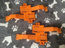 Zuru Metal Machines Double Loop Track Play Set Pieces  Orange Loop Bases ONLY