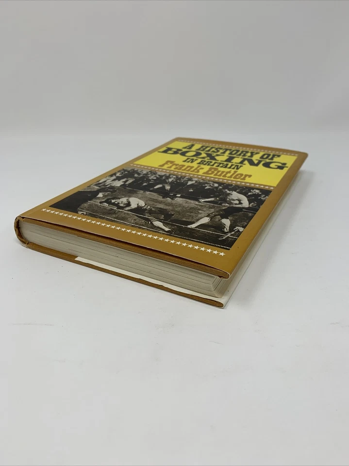 A History Of Boxing In Britain By Frank Butler 1st DJ HC UK Arthur Barker - Image 4 of 4