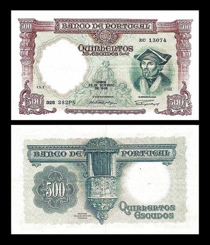 2x 20 - 5.000 Escudos - Édition 1941 - 1959 - Reproduction - 12 - Photo 6 sur 8