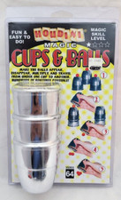 The Cups and Balls Magic Trick Houdini Beginner Vanish Closeup Easy Kids