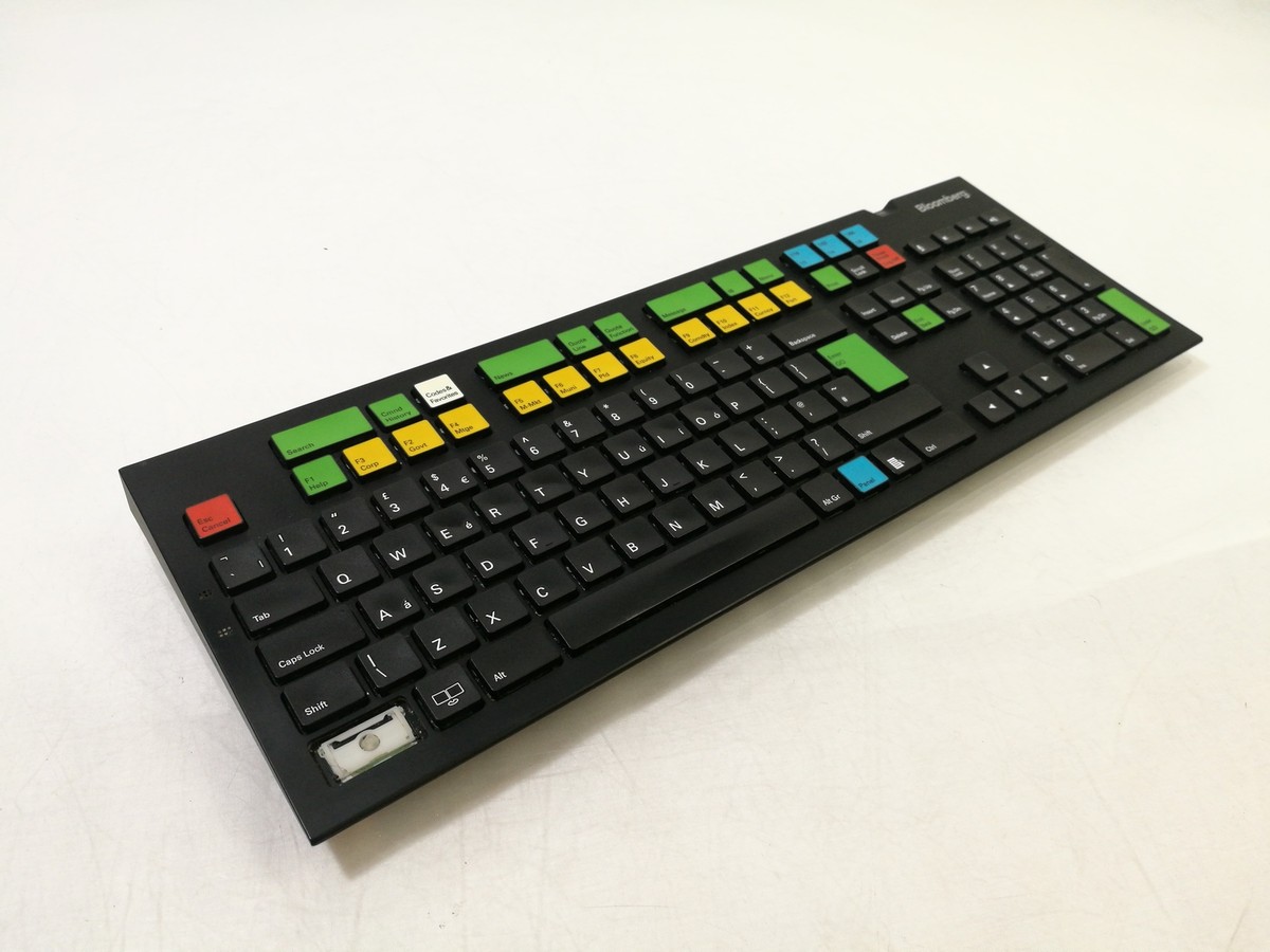 Bloomberg STB100 Wired USB Black Financial Stock Trading Keyboard