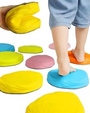 Image of 10 Pack Stepping Stones for Kids, Soft, Non-Slip Balance Stepping Stones NEW